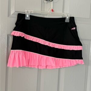 Avia Women's Mini Skirt in Black and Pink| Medium